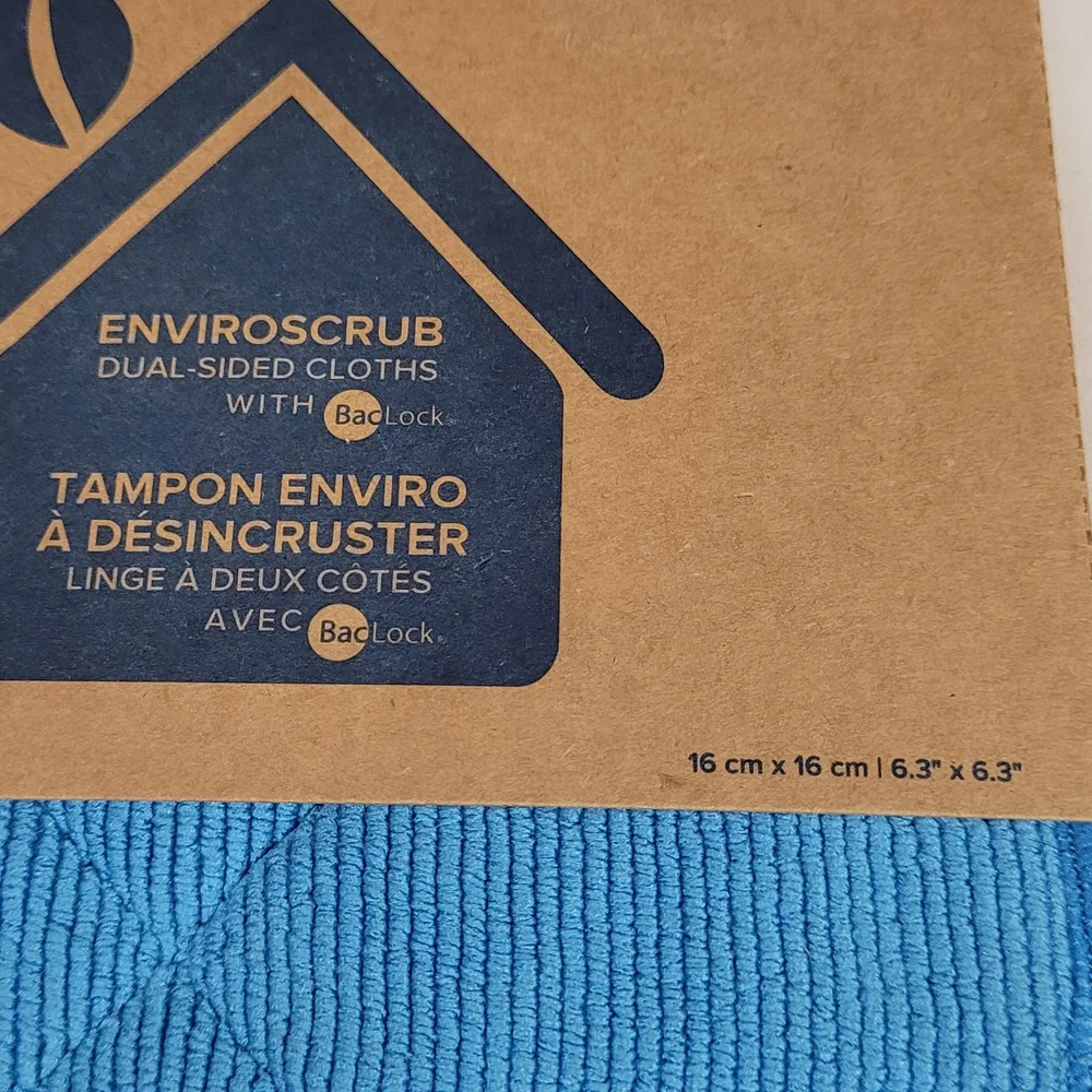 Norwex Blue‎ Enviroscrub Dual-Sided Cloth